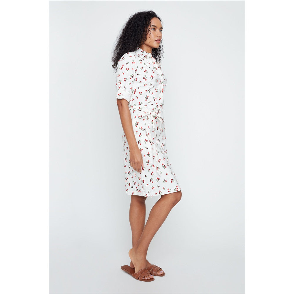 Robe imprimée de motifs fruités