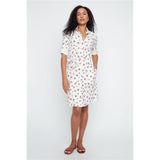 Robe imprimée de motifs fruités