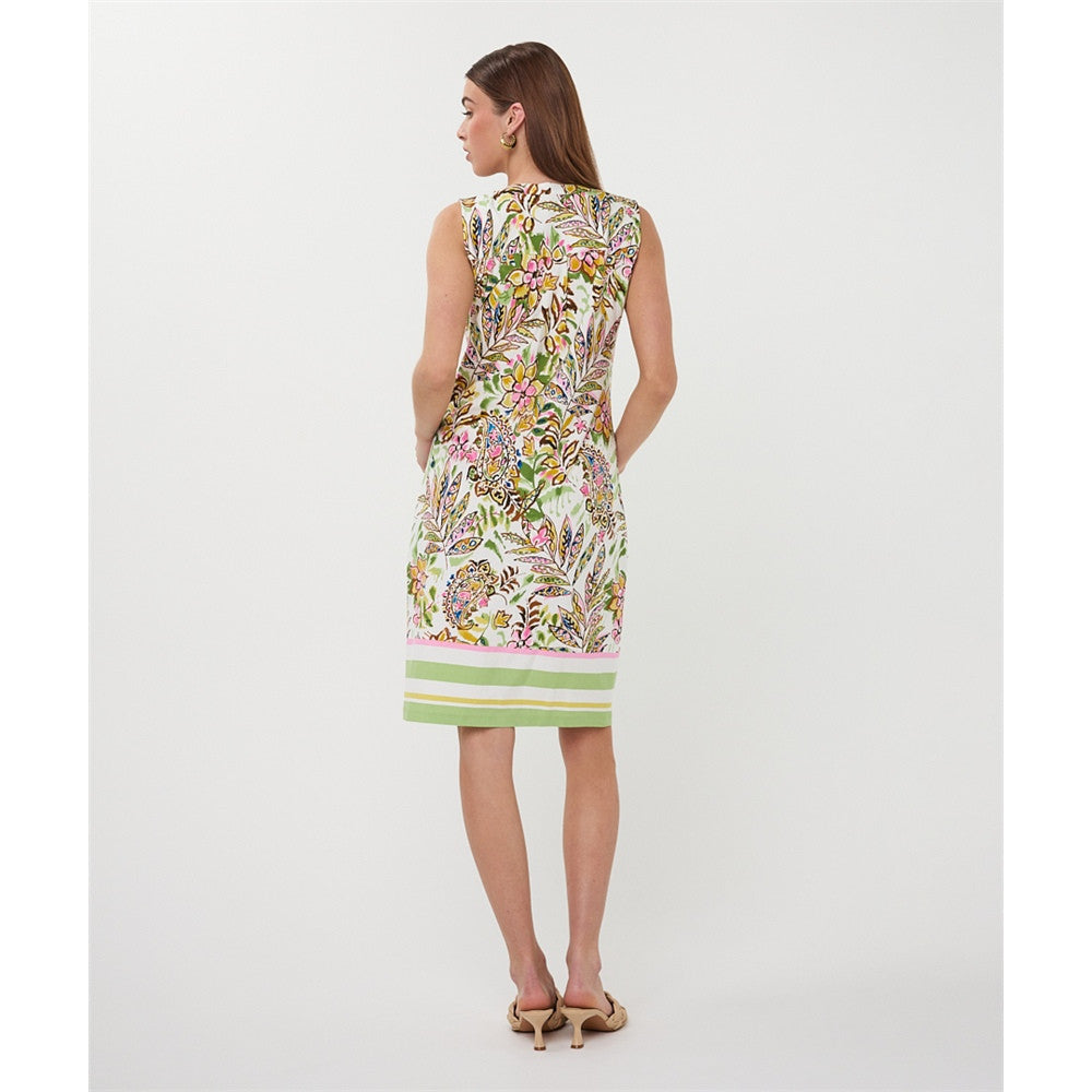 Robe imprimée sans manches