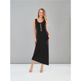 Robe longue avec étoile de mer - Taille : SMALL - Couleur : Noir