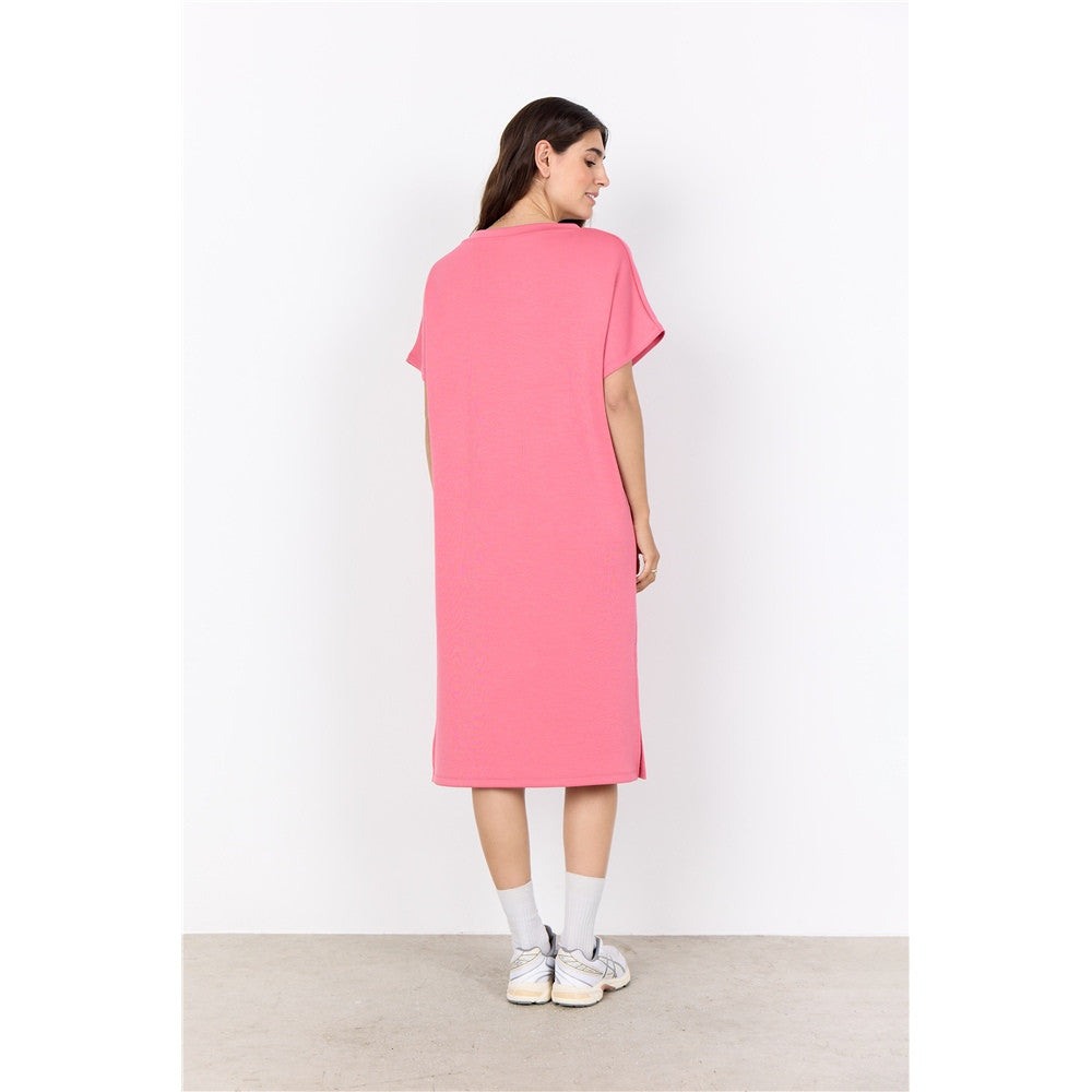 Robe longue col V