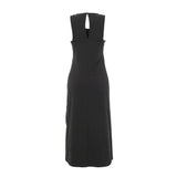 Robe longue sans manches