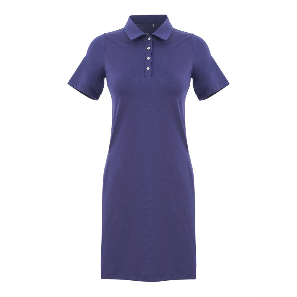 Robe polo à manches courtes