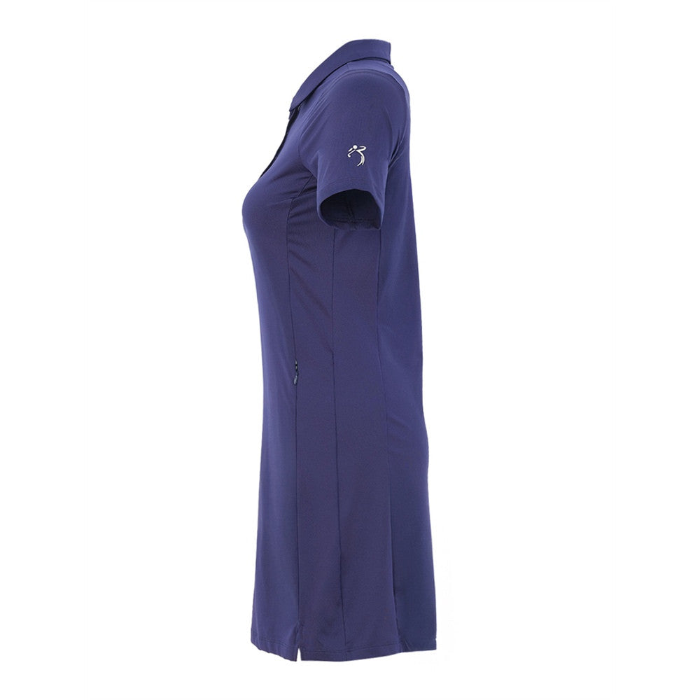 Robe polo à manches courtes