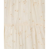 Robe sans manches avec broderie et sequins
