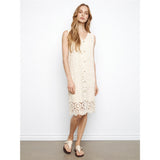 Robe sans manches en crochet