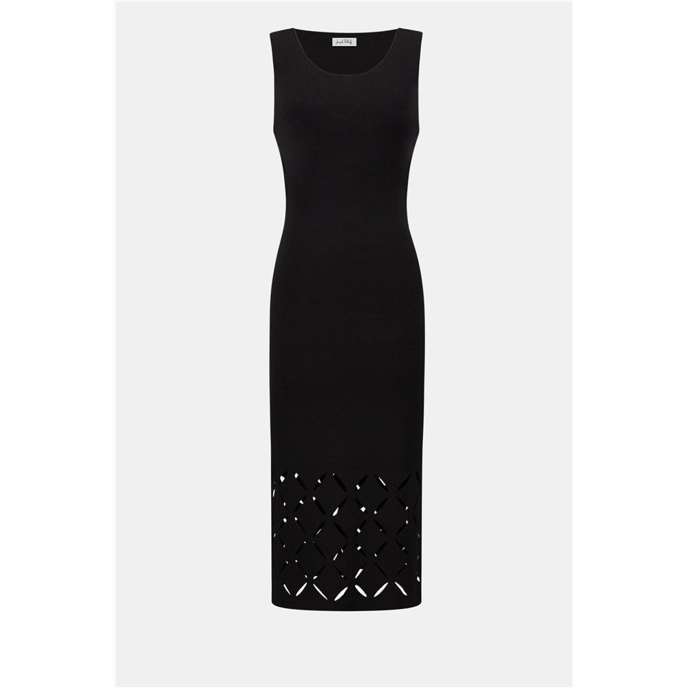 Robe sans manches en tricot de viscose