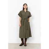 Savannah | Robe chemisier ceinturée
