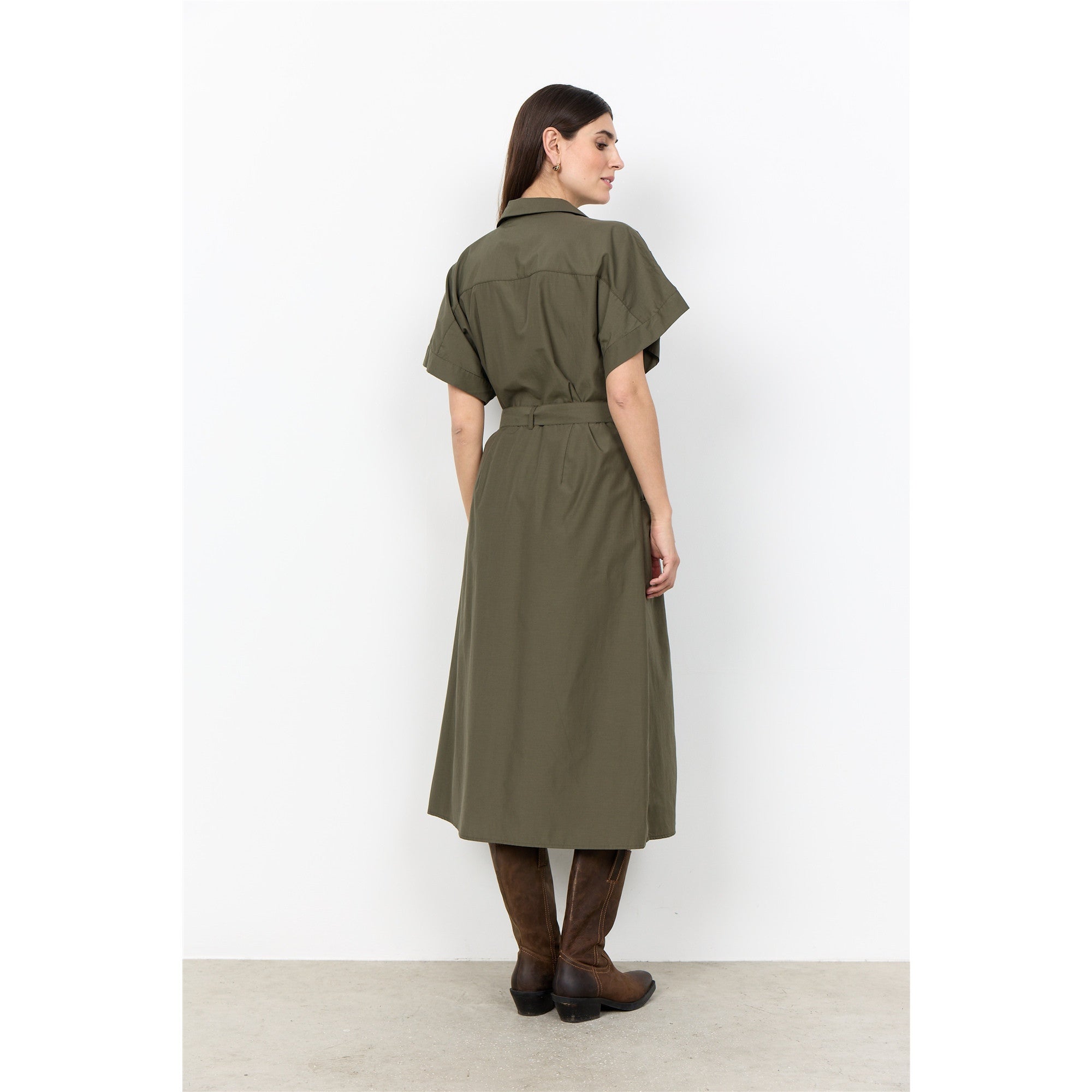 Savannah | Robe chemisier ceinturée
