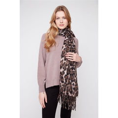 Scout | Foulard imprimé animal - Taille : ONE SIZE - Couleur : Chocolat