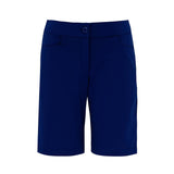 Short à fermoir et bouton - Taille : XSMALL - Couleur : Marine