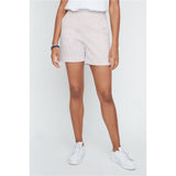 Short à fines rayures verticales - Taille : 8 - Couleur : Mocha