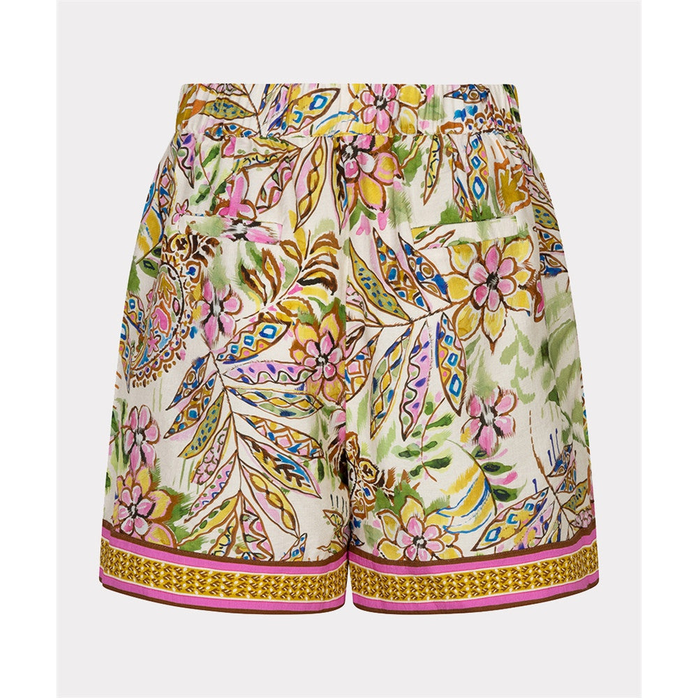Short à imprimé floral