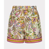 Short à imprimé floral