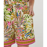 Short à imprimé floral