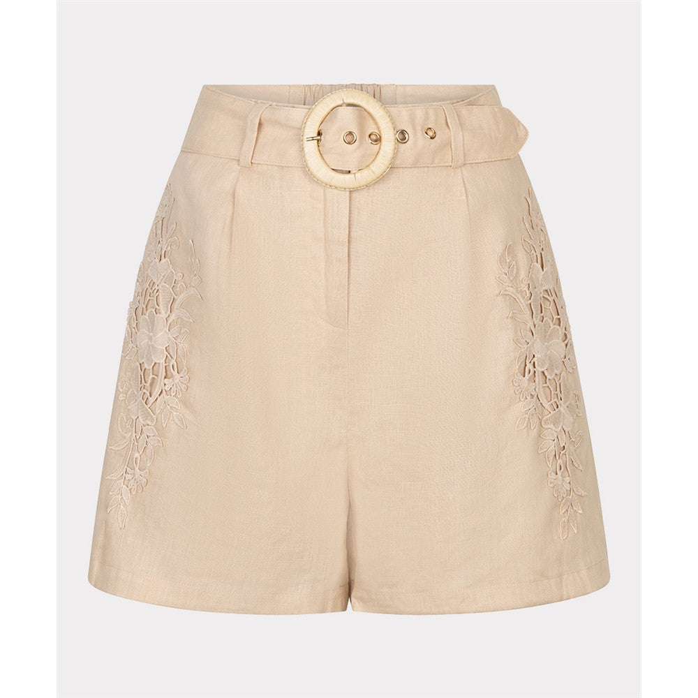 Short avec broderies
