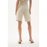 Short en jean droit