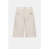 Short en jean droit