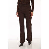 Sienna | Pantalon en denim uni - Taille : XSMALL - Couleur : Moka