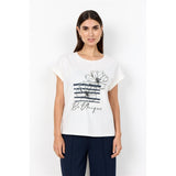 T-shirt " Be Unique " - Taille : XSMALL - Couleur : Marine
