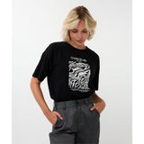 T-shirt " Crystal Studio " - Taille : XSMALL - Couleur : Noir