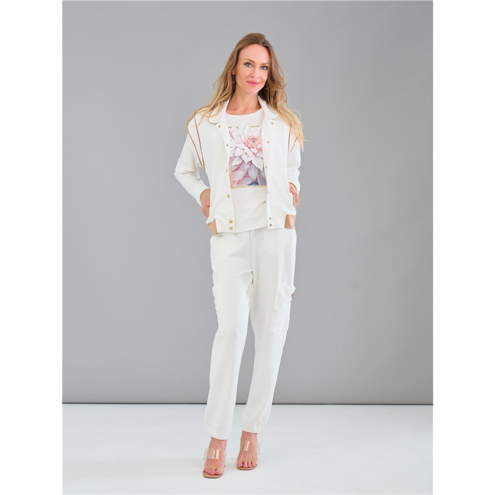 T-shirt avec fleur