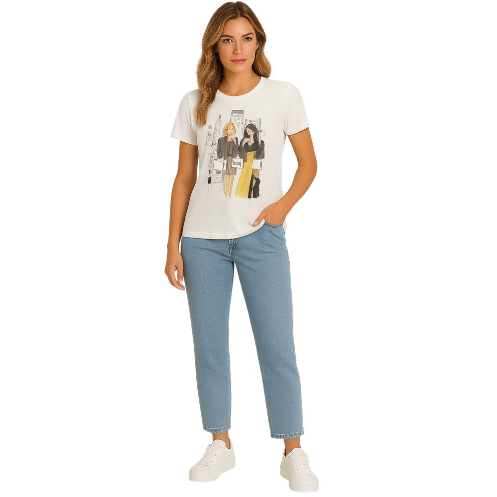 T-shirt avec imprimé
