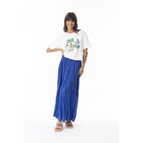 T-shirt avec perroquets - Taille : XSMALL - Couleur : Blanc