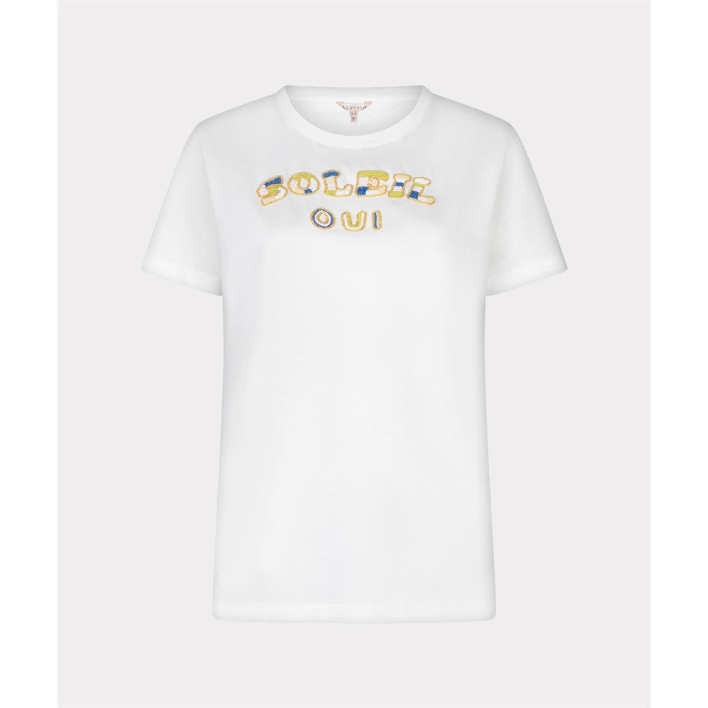 T-shirt brodé “Soleil Oui”