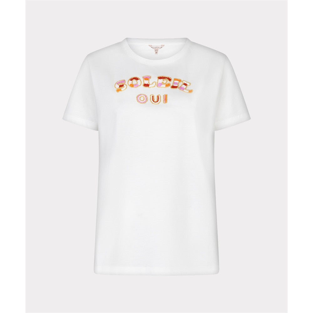 T-shirt brodé “Soleil Oui”