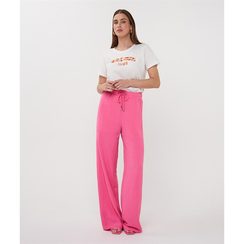 T-shirt brodé “Soleil Oui”