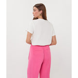T-shirt brodé “Soleil Oui”