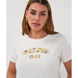 T-shirt brodé “Soleil Oui”