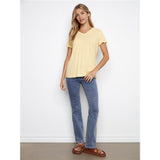 T-shirt col V