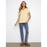 T-shirt col V