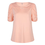 T-shirt en modal - Taille : XXLARGE - Couleur : Pêche