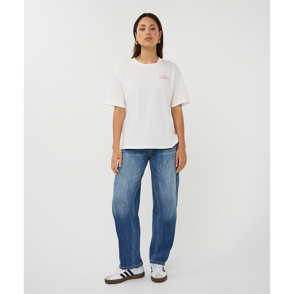 T-shirt imprimé " Voyages "