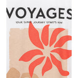 T-shirt imprimé " Voyages "
