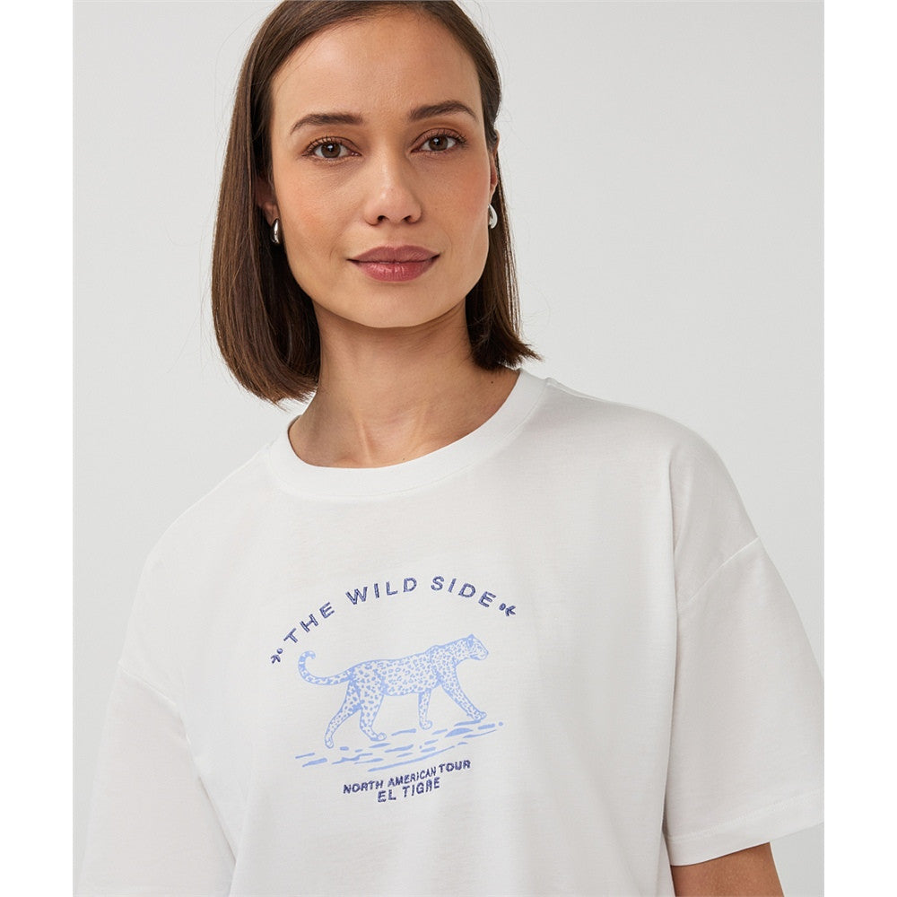 T-shirt imprimé animal