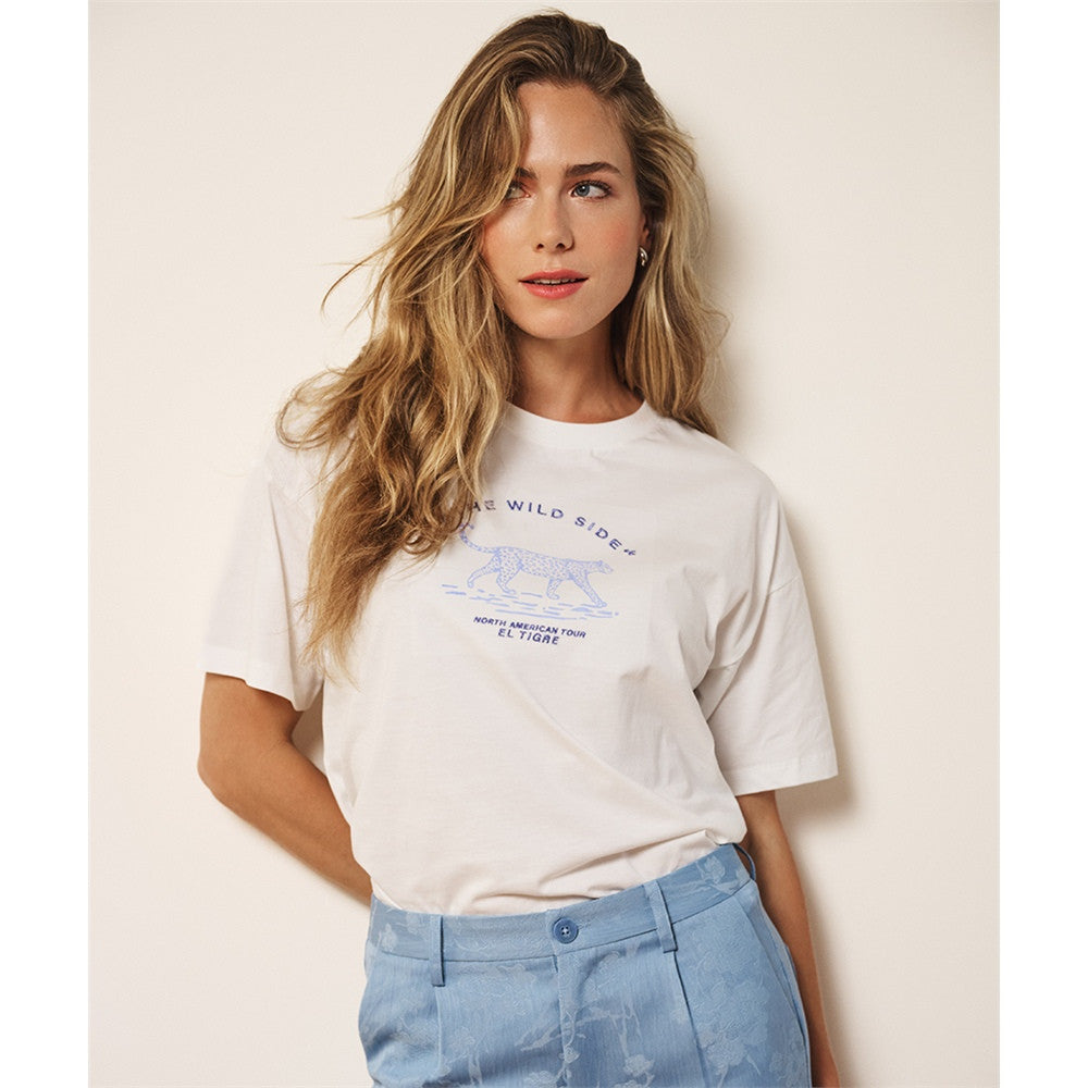 T-shirt imprimé animal