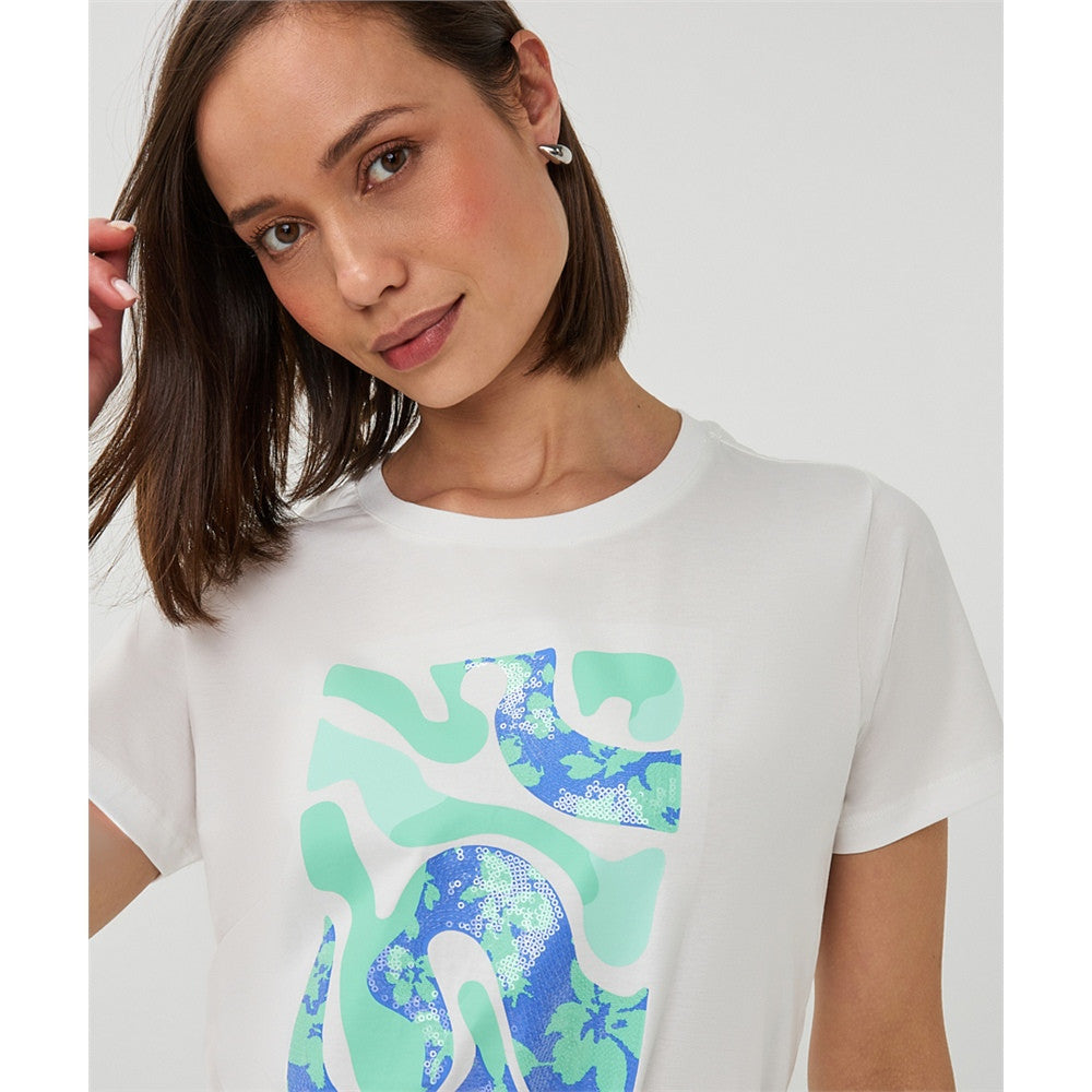 T-shirt imprimé artistique " Paris "
