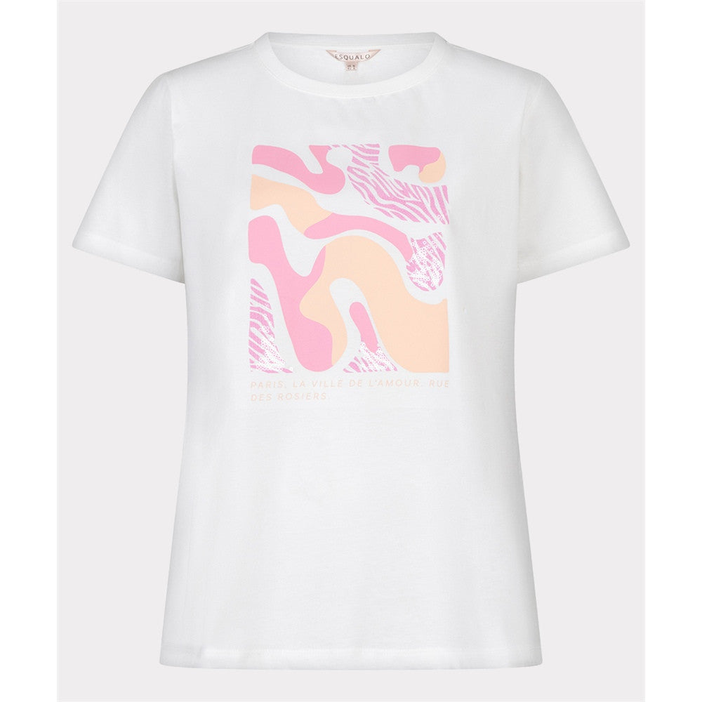 T-shirt imprimé artistique " Paris "