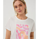 T-shirt imprimé artistique " Paris "