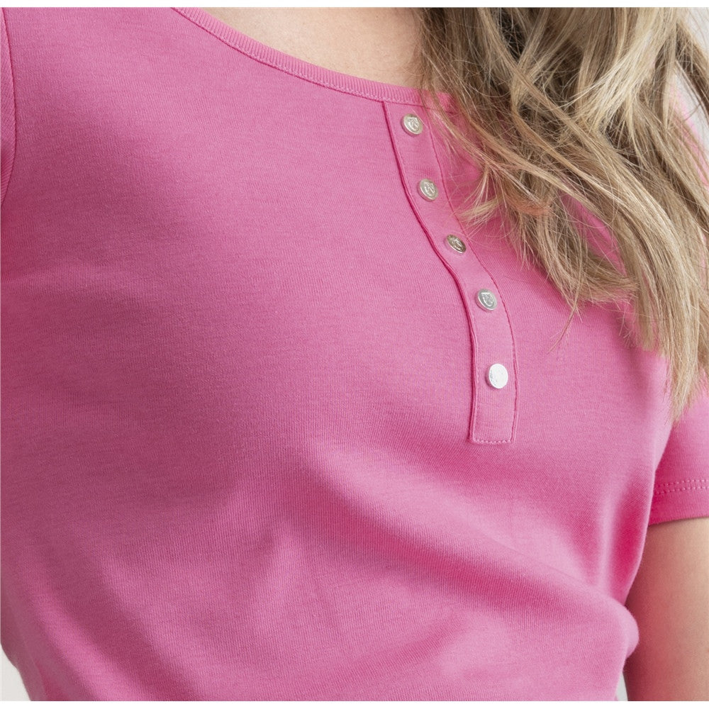 T-shirt uni col rond