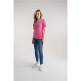 T-shirt uni col rond