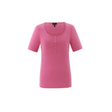 T-shirt uni col rond
