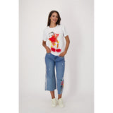 T-shirt visage femme