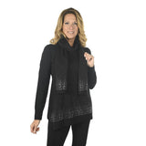 Tunique & Foulard - Taille : XSMALL - Couleur : Noir
