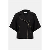 Veste Boxy en jersey