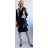 Veste à carreaux - Taille : SMALL - Couleur : Beige/Noir
